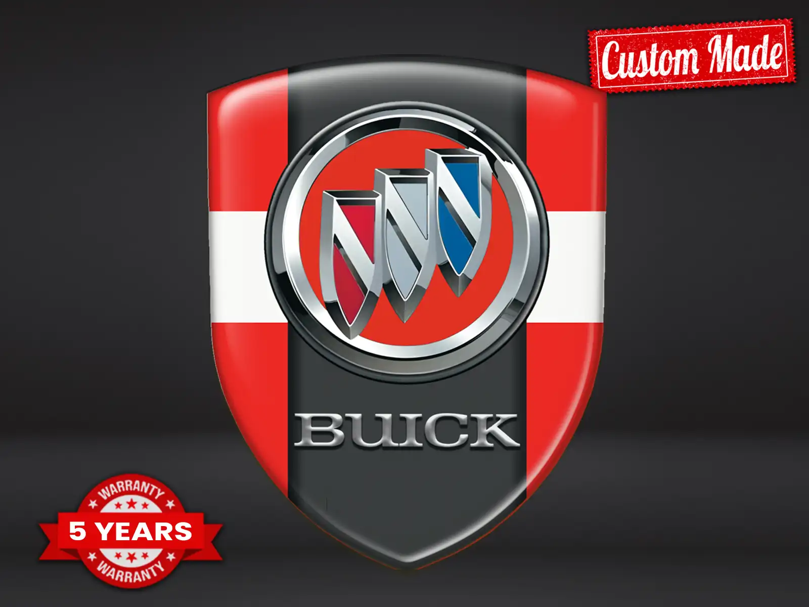 Buick Pegatinas Logo Auto Máximo Duradero Estilo Diseño